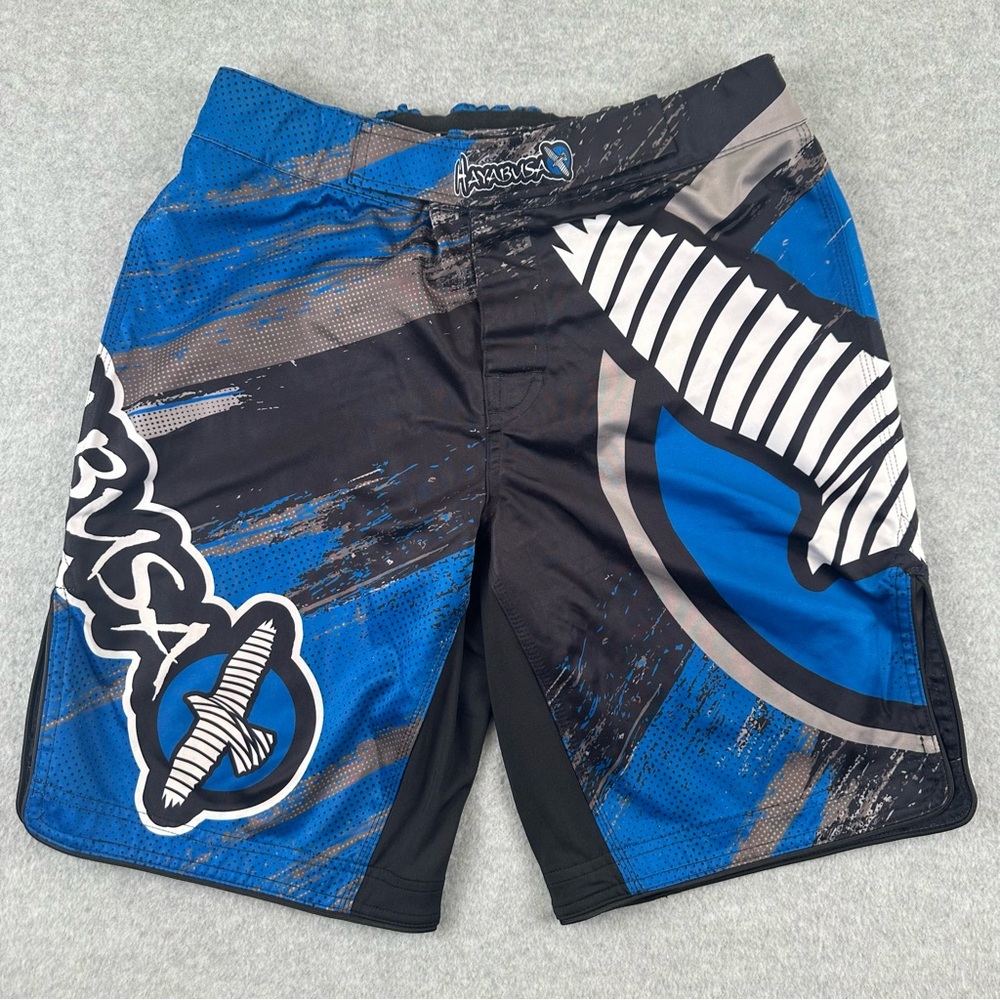 Hayabusa Chikara 3 Fight Shorts Mens Size 32 Grappling MMA Jiu Jitsu Muay Thai
